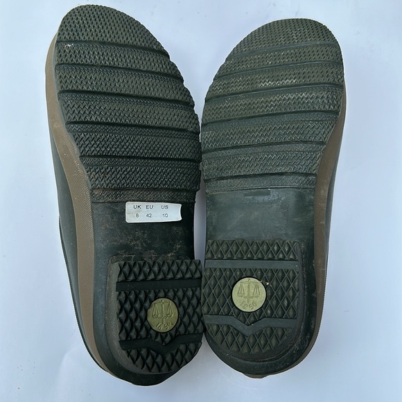 Hunter Olive Green Neoprene Gardener Clogs - Picture 9 of 13